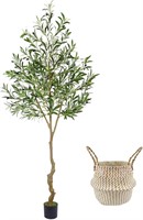 NEW $114 7ft Artificial Olive Tree