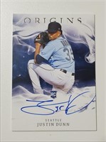 Auto RC Justin Dunn Seattle Mariners