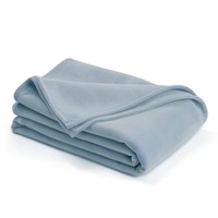 Original Wedgewood Blue Nylon Twin Blanket