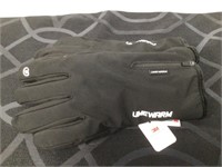 Limewarm Thinsulate Black Gloves NWT