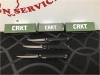 (3) CRKT CEO Folding Pocket Knife Lot MIB
