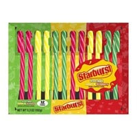 Starburst Assorted Candy Canes 5.3 Oz. Box