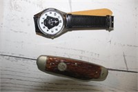 Watch and Pocket knive