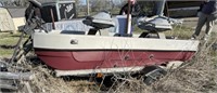 Buster Boat 2-Man Boat on Trailer & Fish Finder