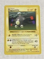 Pokemon -Magnemite 53/102-Base Set SHADOWLESS