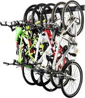 Ultrawall Steel Bike Rack  6-Bike  300lbs