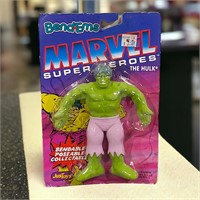 NOS 1989 The Incredible Hulk Bendable Figure