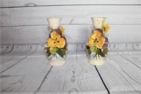 Small italian hand made vases