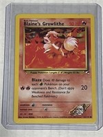 Pokemon BLAINE’S GROWLITHE  Gym Challenge  62/132