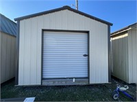 Portable Storage  Building w/6ft Rollup Door