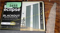 Eclipse Blackout Curtain Panel, Gray