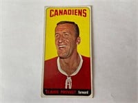 1964-65 Topps Tallboy Claude Provost Hockey Card