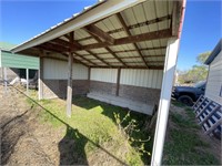 *Pole Barn*Loafing Shed 12ft x 20ft w/3ft Overhang