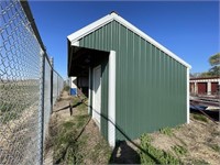 Portable Open Shed 12ft x 32ft w/8ft x 12ft Room