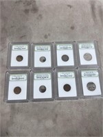 PCGS 20 Slab Box w/ (8) Mystery Coins - Roman Cain