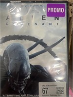 Alien Covenant DVD 2017  Scott  Fassbender