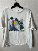 Vintage Hawaiian Islands Souvenir Shirt