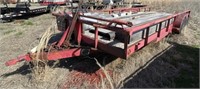 Bumper Pull Heavy Duty 2-Axle Trailer