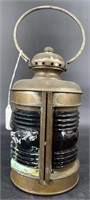 Antique Brass National Marine Port Lantern