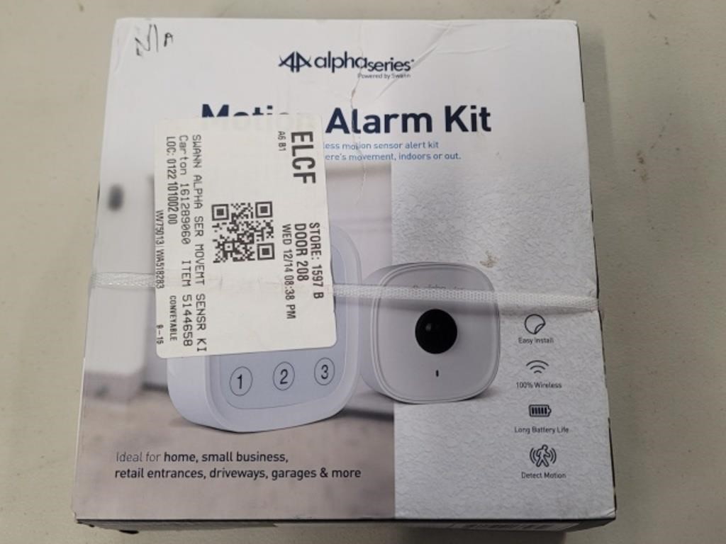 Alpha Series - Motion Alarm Kit