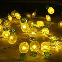 Decorman Pineapple Lights 14ft 40 LED 8 Modes