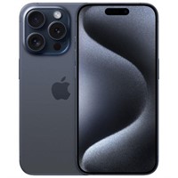 Apple Iphone 15 Pro, Blue Titanium, 128gb * Open