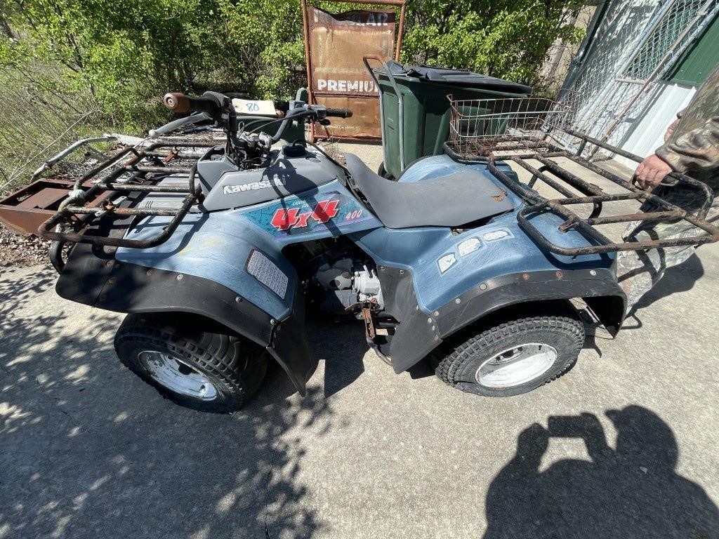 Kawasaki 4-Wheeler 4x4-As Is