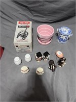McCoy Planter, Salt & Paper, & Ceramic items