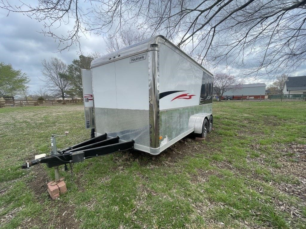 2013 Haulmark Bumper Pull Enclosed Trailer