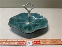 NICE BLUE MOUNTAIN POTTERY CANDY - NUT DISH