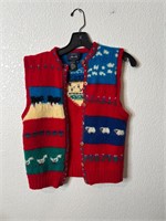 Vintage Wool Knit Sweater Small
