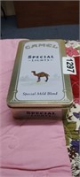 CAMEL LIGHTS COLLECTORS TIN WITH MATCHES