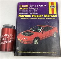 Manuel Haynes repair manual Honda Civic & CR-V