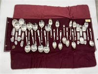 ROGERS OVERLAID SILVER-PLATED SPOON SET