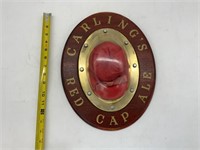 CARLING’S RED CAP ALE ANTIQUE WALL DECORATION