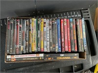 Box of DVDs