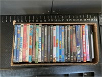 Box of DVDs