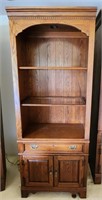 Oak entertainment cabinet 77x17x30