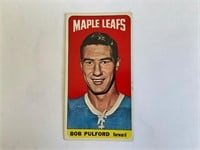 1964-65 Topps Tallboy Bob Pulford Hockey Card