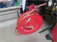 Water Hose on Retractible Reel