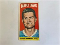 1964-65 Topps Tallboy Allan Stanley Hockey Card