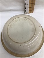 Western Stoneware 8 1/2” Bowl, Bottom Marked