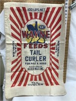 Wayne Feeds “Tail Curler” Colored Sack