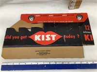 Vintage KIST Cardboard 12 Pack Carrier