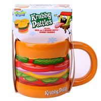 Spongebob Squarepants Krabby Patties Mug with 3 Kr