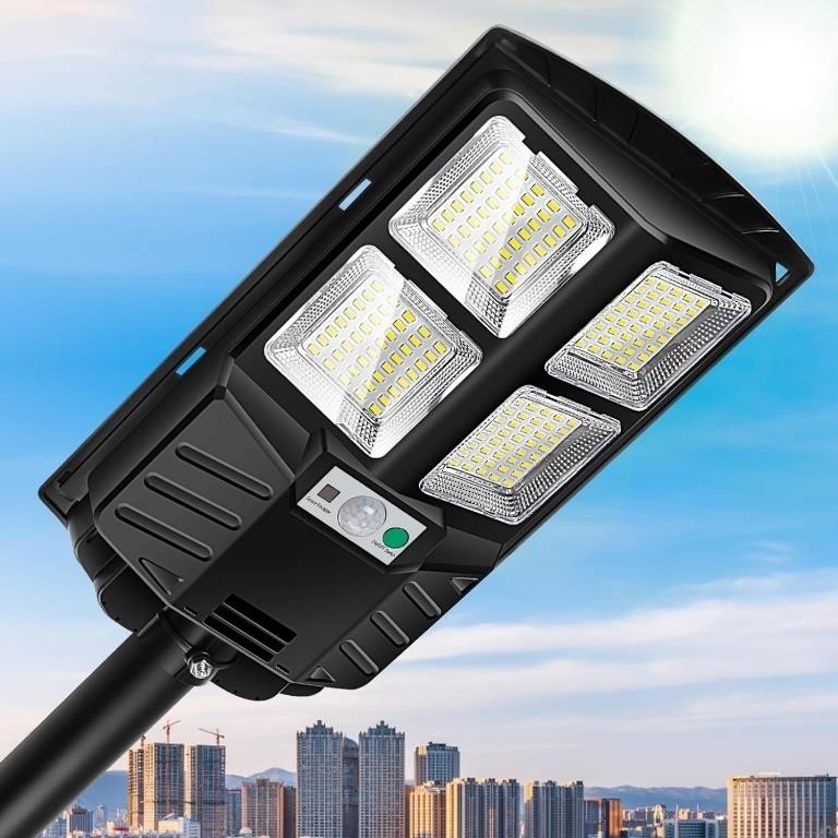 OUTDOOR MOTION-SENSOR SOLAR STREET LIGHT 400W