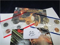 U.S. MINT 1995 D&P MINT MARKS - 10-PIECE COIN SET