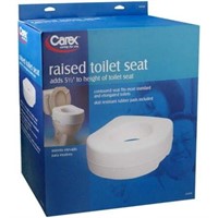 Carex Raised Toilet Seat B310-00 1 Each