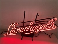 Leinenkugel’s Neon Sign and new blow up canoe