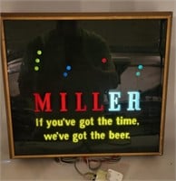 Miller Lighted sign